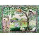 Kotki w ogrodzie (1000el.) - Sklep Art Puzzle